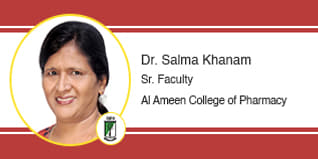 Al Ameen College of Pharmacy Senior Faculty: Dr. Salma Khanam Interview